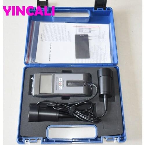 Window Tint Meter Tester WTM-1100 High Resolution Window Tint Film Meter Transmission Meter LCD Display