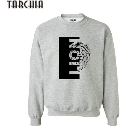 TARCHIA 2021 Fashion Brand Hoodies Sweatshirt Lion Personalized Band Man Coat Casual Parental Survetement Homme Boy