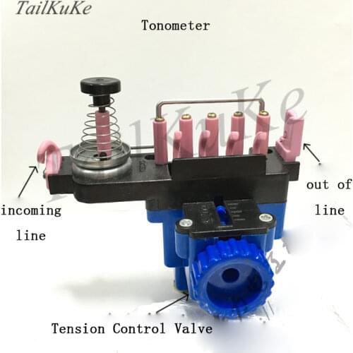 Tensiometer tension meter ceramic winding machine wire through accessories guide wire machine tin plating furnace machine skewer