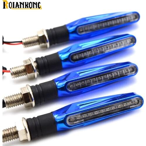 For SUZUKI GSX750 GSX1000 GSX1250 GSX1400 GSX650F GSXR Motorcycle Turn Signal Light Indicators Amber Light