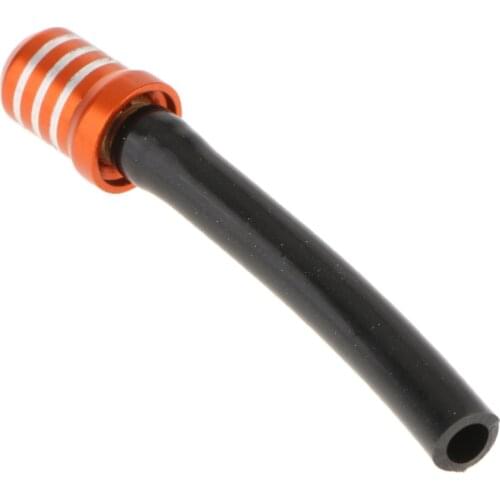 CNC Aluminum Universal Motorcycle Gas Fuel Tank Cap Valve Oil Air Vent Breather Pipe Hose 8mm Pit ATV PIT Dirt Motocross Bike
