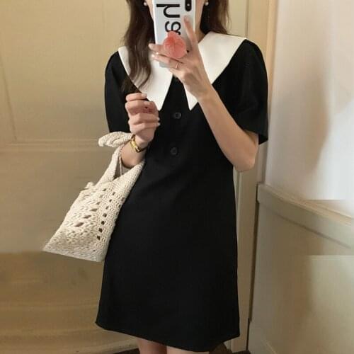 VOXYMOVOXY Summer Dresses With Buttons