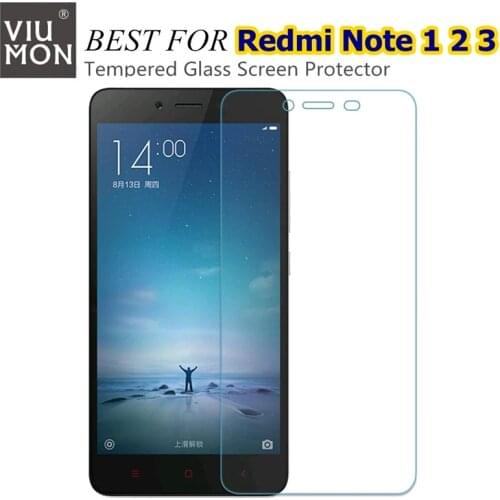 9H Tempered Glass Screen Protector For Xiaomi Redmi Note 3 2 1 Hongmi Note2 Note3 Red Rice Dual Sim Protective Film