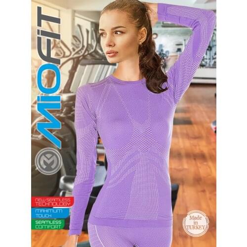 Long Sleeve Sport Shirts for Women - Yoga Tops for Womens, Outfits for Exercise, Gym, Workout, Training T-Shirt Fitness Top