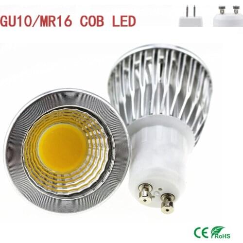 2019 New led bulb E27 E14 Lampada Led MR16 GU10 GU 5.3 9w 12w 15w Led Spotlight Warm Cold White MR16 12V led Lamp GU5.3 COB 220V