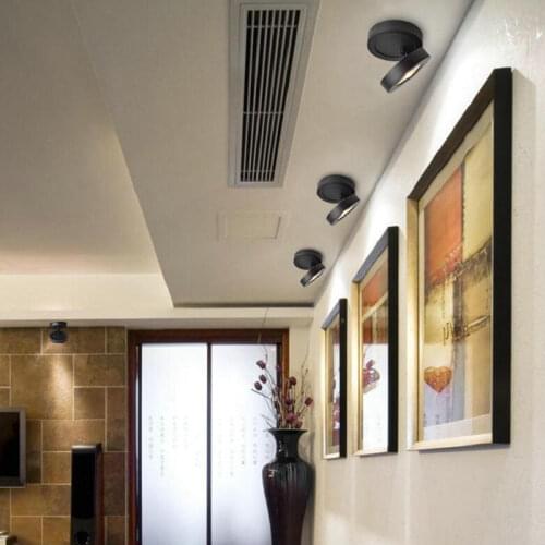 Free Shipping 5W 7W 10W Rail track light COB LED track light AC110V AC220V AC240V cold white Warm white light