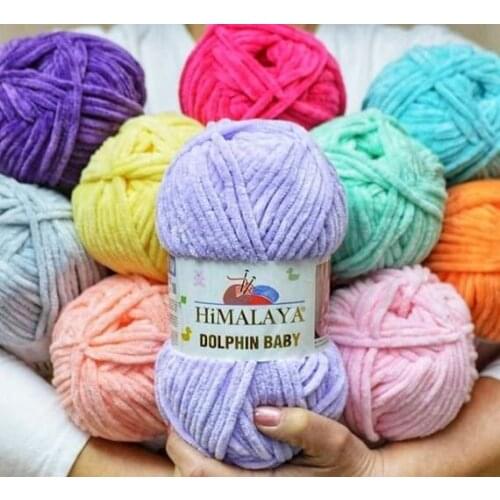 Himalayan Dolphin Baby, Bulky Knitting, 5 LOT/balls 100g (free shipping) velvet Amigurumi Thread, Woolen Yarn