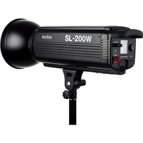 Godox SL-200W 200Ws 5600K LCD Panel White LED Video Light Continuous Output Bowens Mount photo Studio Lighting lamp