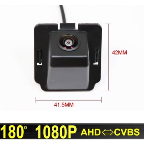 180 Degree AHD 1920x1080P Night Vision Car Rear View Reverse Camera For Mitsubishi Outlander XL Outlander Citroen C-Crosse