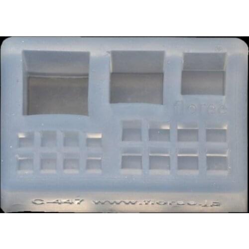 Mini Size Cubic Square Resin Jewelry Mold Earring Necklace Jewelry Making Tools