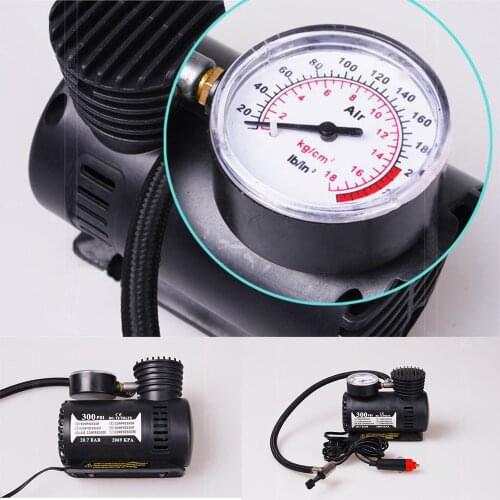 12V 300PSI Car Air pump Portable Electric Mini Compact Compressor Pump Bike Tyre Air Inflator 25L/Min Professional Parts