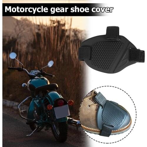 Universal Motorcycle Shoe Protector TPU Rubber Non-slip Gear Shifter Boot Protective Cover Pad Motorbike Accessories for YAMAHA