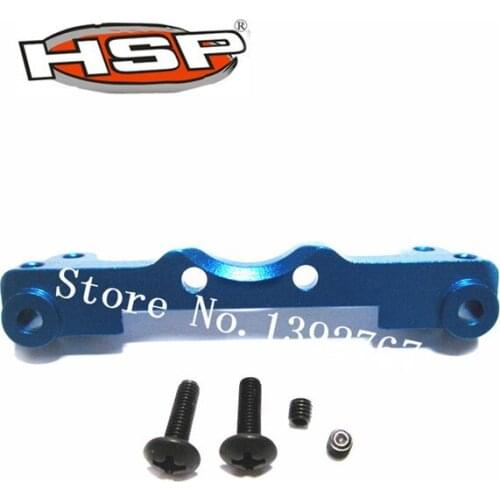 HSP XSTR POWER Upgrade Parts 122251 Aluminum Front Bumper CNC For 1/10 Nitro Power Advanced On Road RC Car 94122