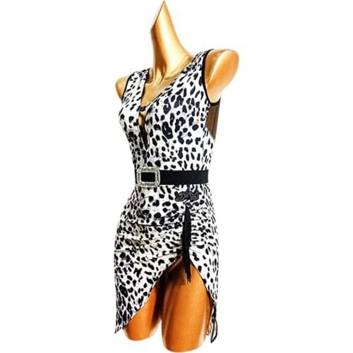 Women Latin dance dress tassel jazz dance costumes pole dance clothes night dress salsa costumes tango dress night gown