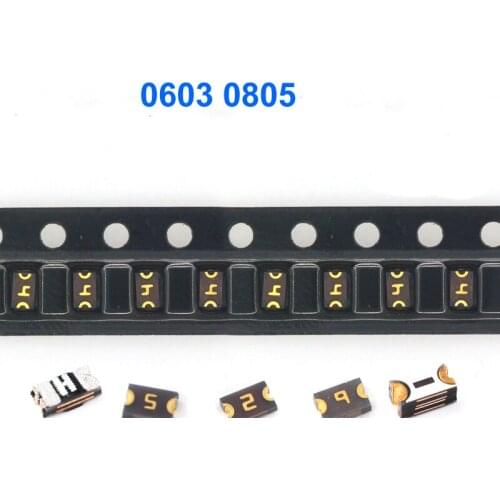 0805 SMD FUSES PPTC Resettable Fuses Fusing Type Chip Fuse Patch fuses