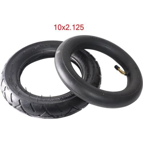 10 inch Tire With Inner Tube 10x2.125 50/100-6 For Electric Scooter Balancing Hoverboard self Smart Balance Mini Bike Gas Tyre