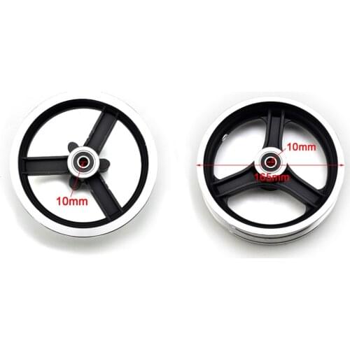 10x2.50 type for 10 inch electric scooter multifunctional front wheel hub aluminum alloy wheel rims