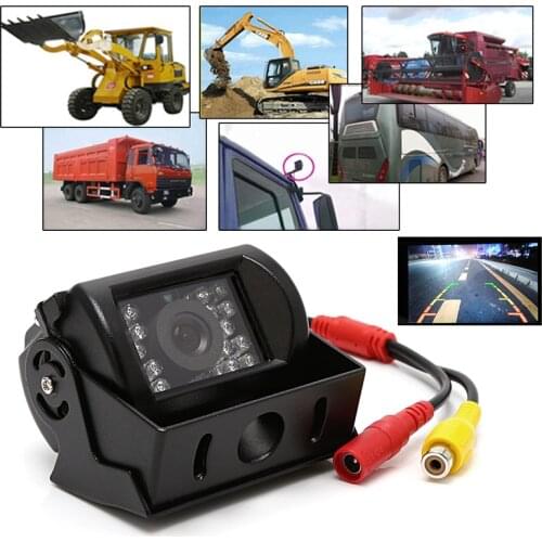 18 IR LED Car Rearview Camera Night Vision Wide Angle Waterproof Truck Bus New Drop shipping