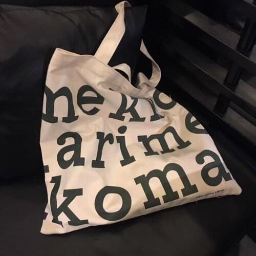 2021 Lady Shopper Bags Letter Canvas Bag Large-capacity Female Bag New INS Top-handle Bag Shoulder Bag Female Portable Wild