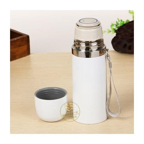 Bullet heat transfer insulation cup sports kettle blank coating insulation mountain kettle insulation kettle press switch / pers