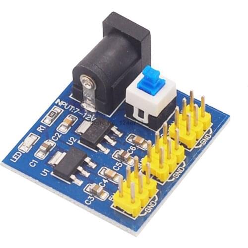 DC-DC 3.3V 5V 12V Power Module 3.3V 5V 12V Multi Output Voltage Conversion Module AMS1117 Power Module