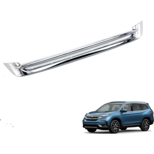 For Honda Pilot 2019-2020 High-quality ABS chrome-plated middle mesh trim strip Middle mesh trim bright strip