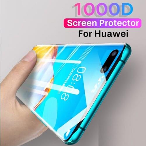 Hydrogel Film For Huawei Mate 20 Lite P smart 2018 Y6 2019 Z Screen Protector Huawei P30 Lite P40 Pro Soft Film Not Glass