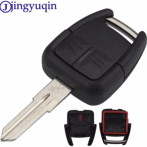 Jingyuqin 10pcs 3-button remote control car key cover for Vauxhall Opel Astra Zafira Vectra Tigra Omega Signum Frontera