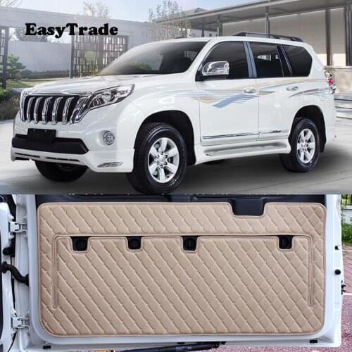 For Toyota Land Cruiser Prado 150 Car trunk Mats Liner Carpet Guard Tailgate Protector Goods 2010 2011 2012 2014 2014 2015-2020