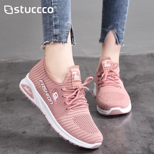 Nursing Shoes for Women Platform Sneakers Female Shoes Mesh Lace-Up Summer Ladies Sports Shoes Zapatos De Mujer Zapatos