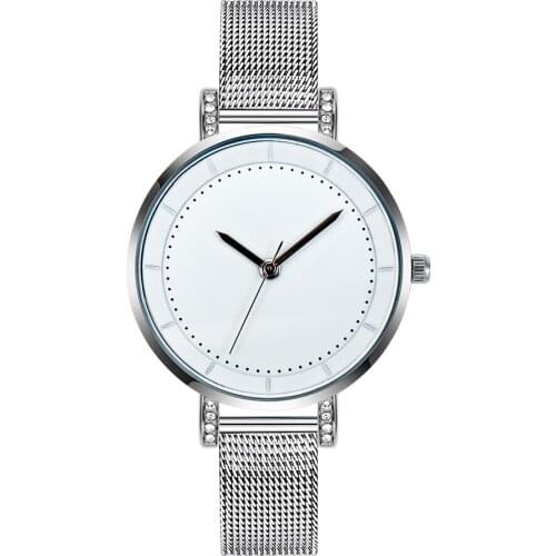 Best Gift Metal Bands Minimalist Ladies Watch