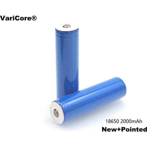 New 18650 Rechargeable Battery 3.7V 2000mAh li-ion Batteries group for Flashlight Battery Mobile power/Bank
