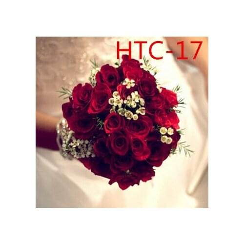 New simulation rose bride wedding holding flower wedding shooting props HTC