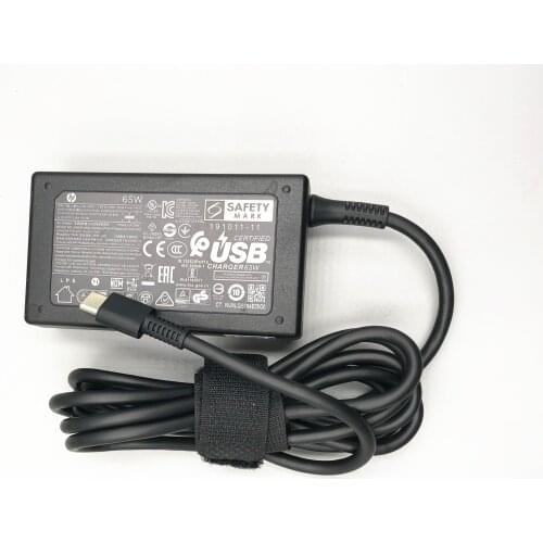 H P original 65w USB-C power adapter type c L65505-008 TPN-HA01
