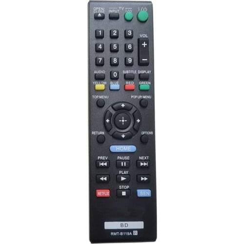 Remote Contol Replace For Sony BD DVD Player BDP-S5100 BDP-S590