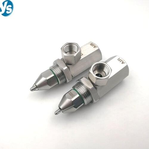 Air atomizing nozzle,ultrasonic dry fog dust suppression system,ultrasonic air atomizing dry fog dust control nozzle