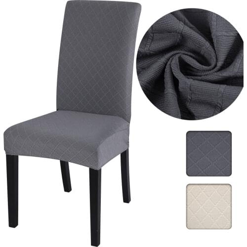 Dining Room Home Chair Cover Removable Elastic Kitchen Chair Cover Washable Thick Fabric Stretch Seat Cover Protector