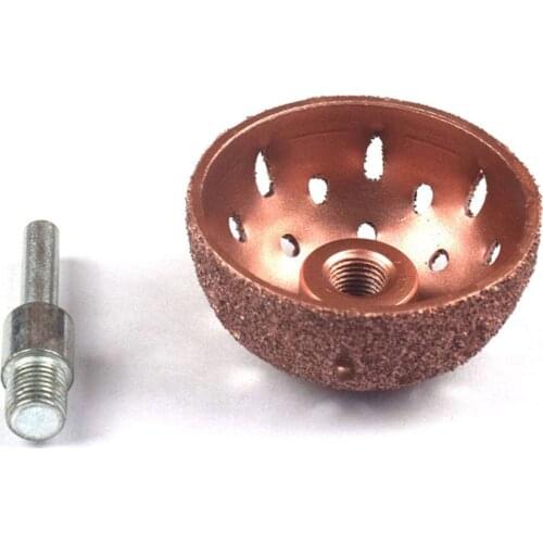 55mm Car Bike Grinding Head Machine W/ Cylindrical Linking Rod Adapter