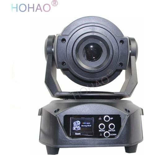 HOHAO 90W Led Moving Head GOBO Light Top-Quality Pattern Rainbow Effect With Eight prisms And Focus Beam For Disco Bar Stage