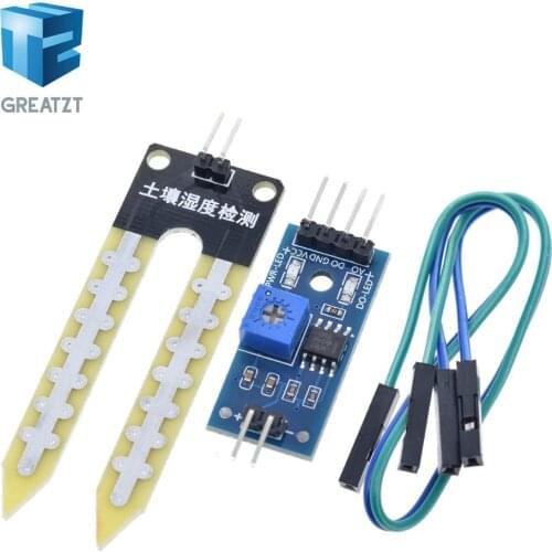 Smart Electronics Soil Moisture Hygrometer Detection Humidity Sensor Module For arduino Development Board DIY Robot Smart Car