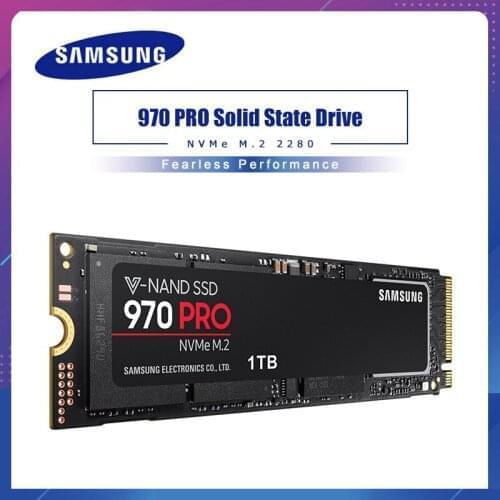 Samsung 970 PRO V-Nand NVME PCIE M.2 SSD Hard Drive HD SSD 1TB Solid State Hard Disk 512GB HDD MLC 2280 for Laptop Computer