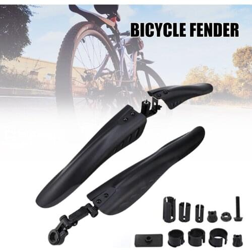 2021Bike Mudguard 3 Part Universal Full Cover Thicken Widen Fender Set Mountain Bike Front and Rear Mud Guard Bike Accessory N66