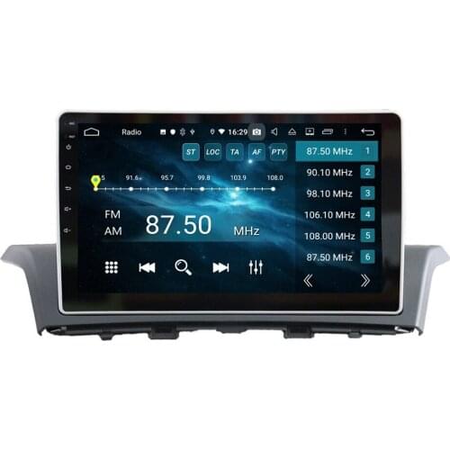 CarPlay & Android Auto 1 din 9" PX6 Android 10 Car Radio DVD GPS Bluetooth 5.0 WIFI 4G LTE for Besturn X40 2017 2018 2019