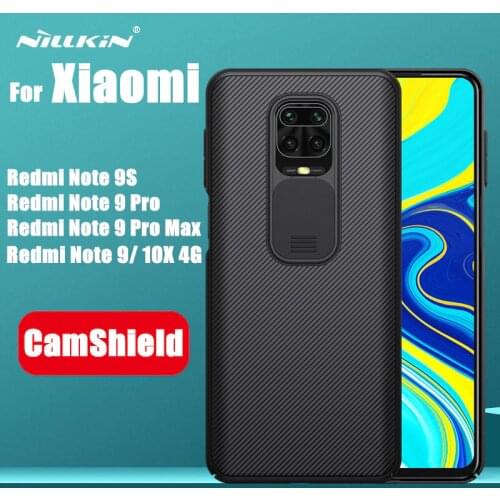 Poco M2 Pro Case NILLKIN CamShield Case Slide Camera Cover Protect Privacy Classic Back Cover For Xiaomi Redmi Note 9 9S Pro Max