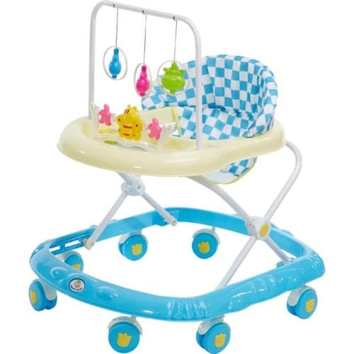 Multifunctional anti-rollover baby walker 6 / 7--18 months with music baby walker