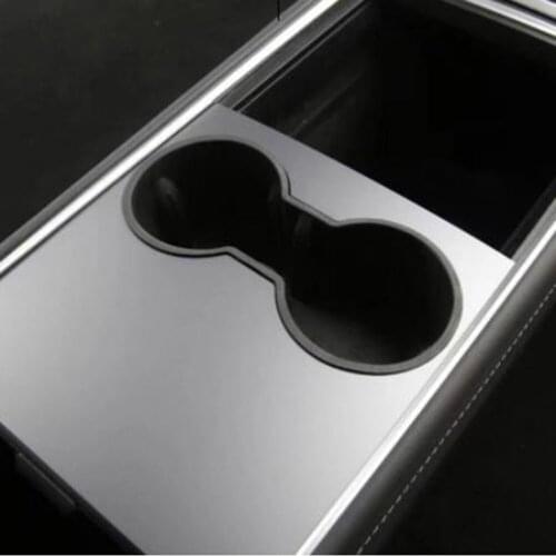 Storage Box Water Cup Holder Tool Useful For Tesla Model 3 2021 Modle Y Limiter Accessories Parts New