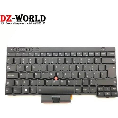 ORIGINAL NEW For Thinkpad T430 T430i X230 X230i X230T T430S W530 T530 Laptop Keyboard with Backlit big US Black free shipping