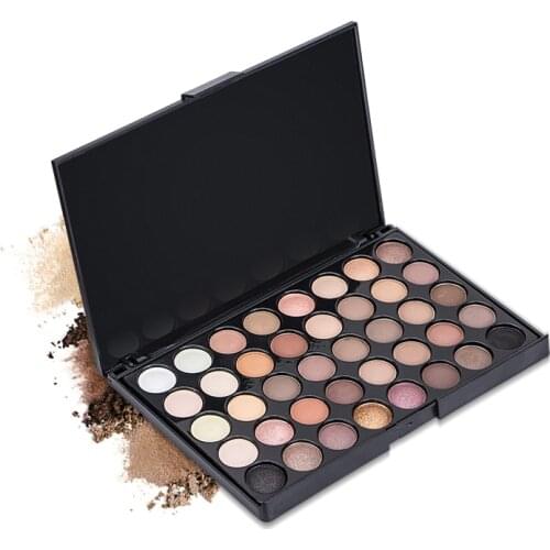 Eyeshadow Palette 40 Colors Makeup Glitter Matte Highlight Eye Shadows Long Lasting Korean Cosmetics Maquillaje Beauty TSLM1