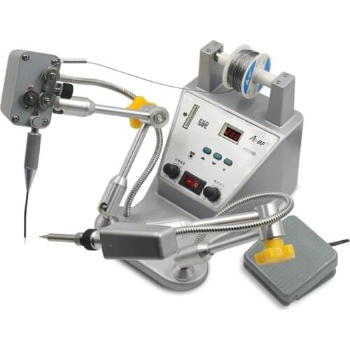 Soldering machine Foot automatic tinning Sending soldering torch Sending tin soldering iron automatic soldering station HS376D