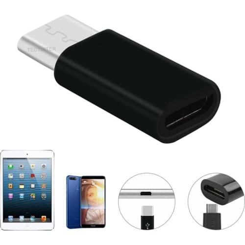 For Micro USB To USB C Adapter Smart Phone Adapter Microusb Connector for Huawei Xiaomi Samsung Galaxy A7 Adapter USB Type C